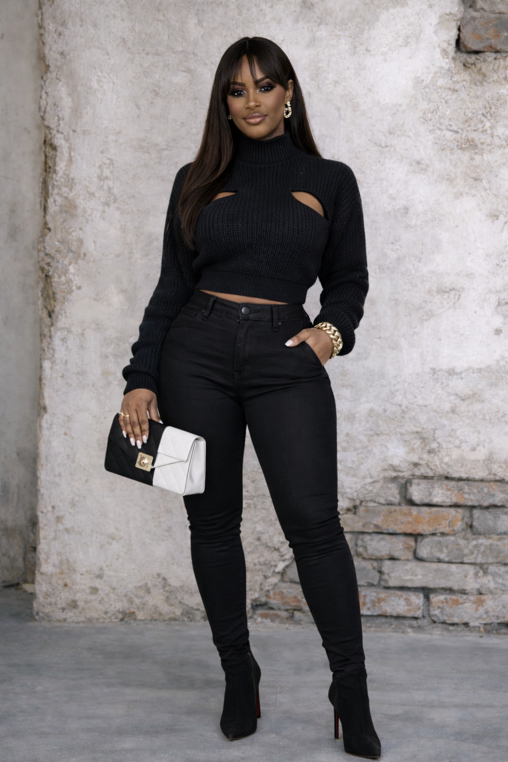 The Luxe Caramel Cutout