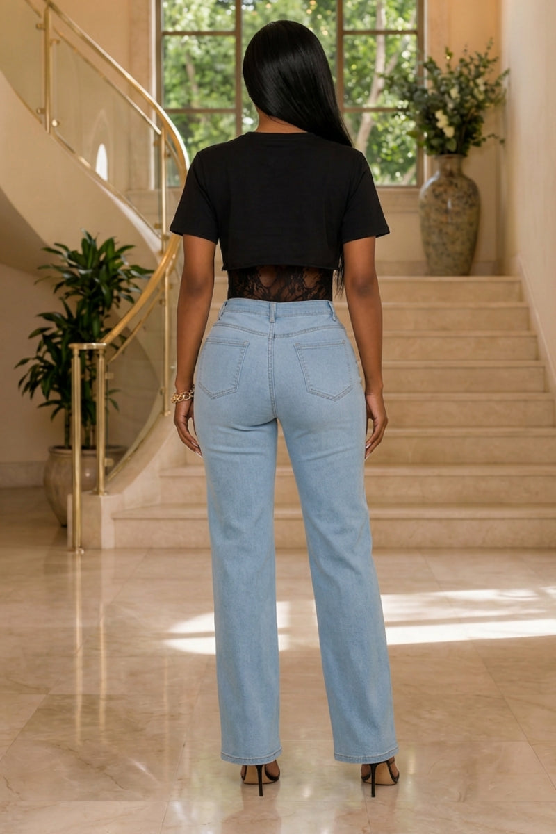 Lace Noir Pants